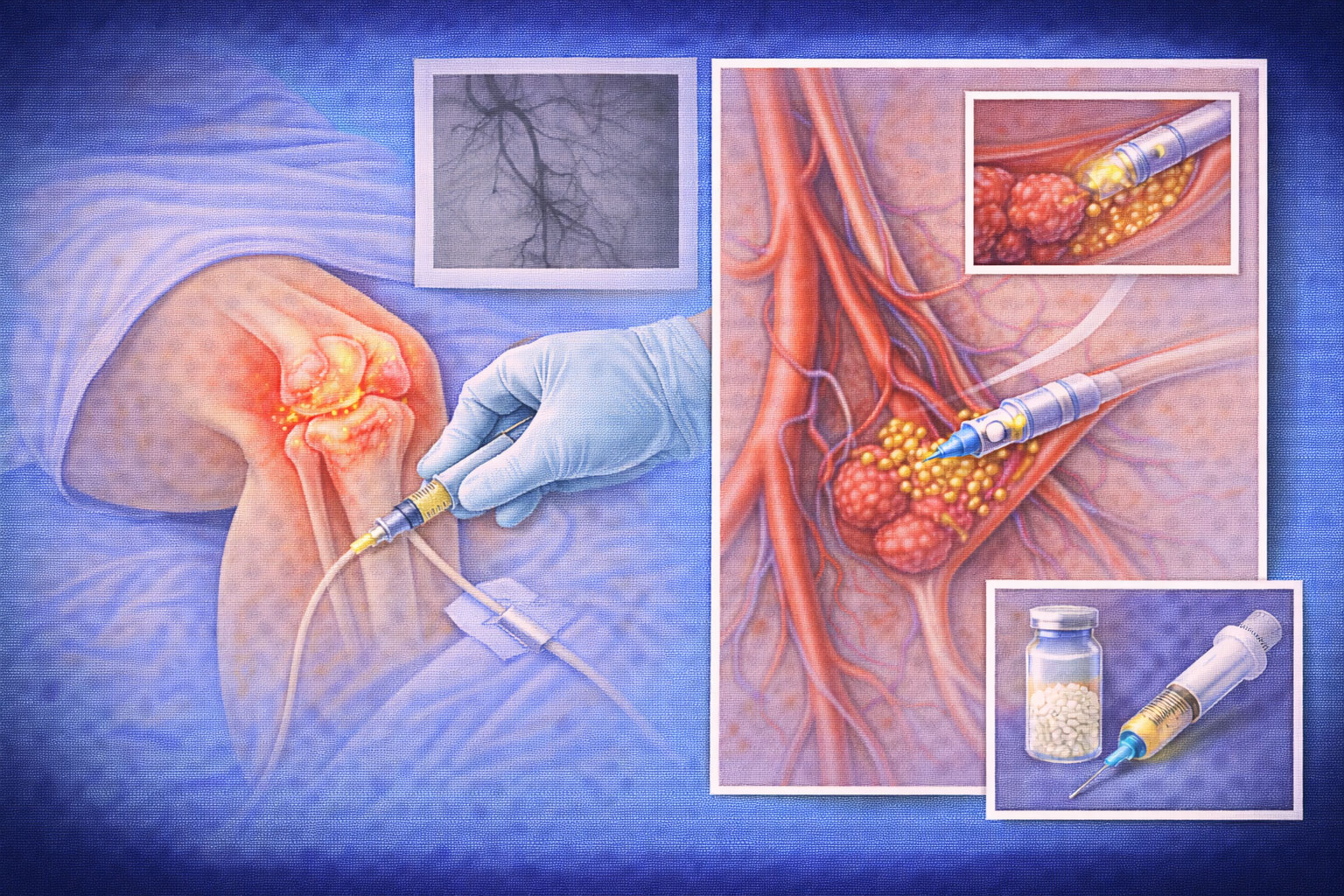 genicular artery embolization chennai