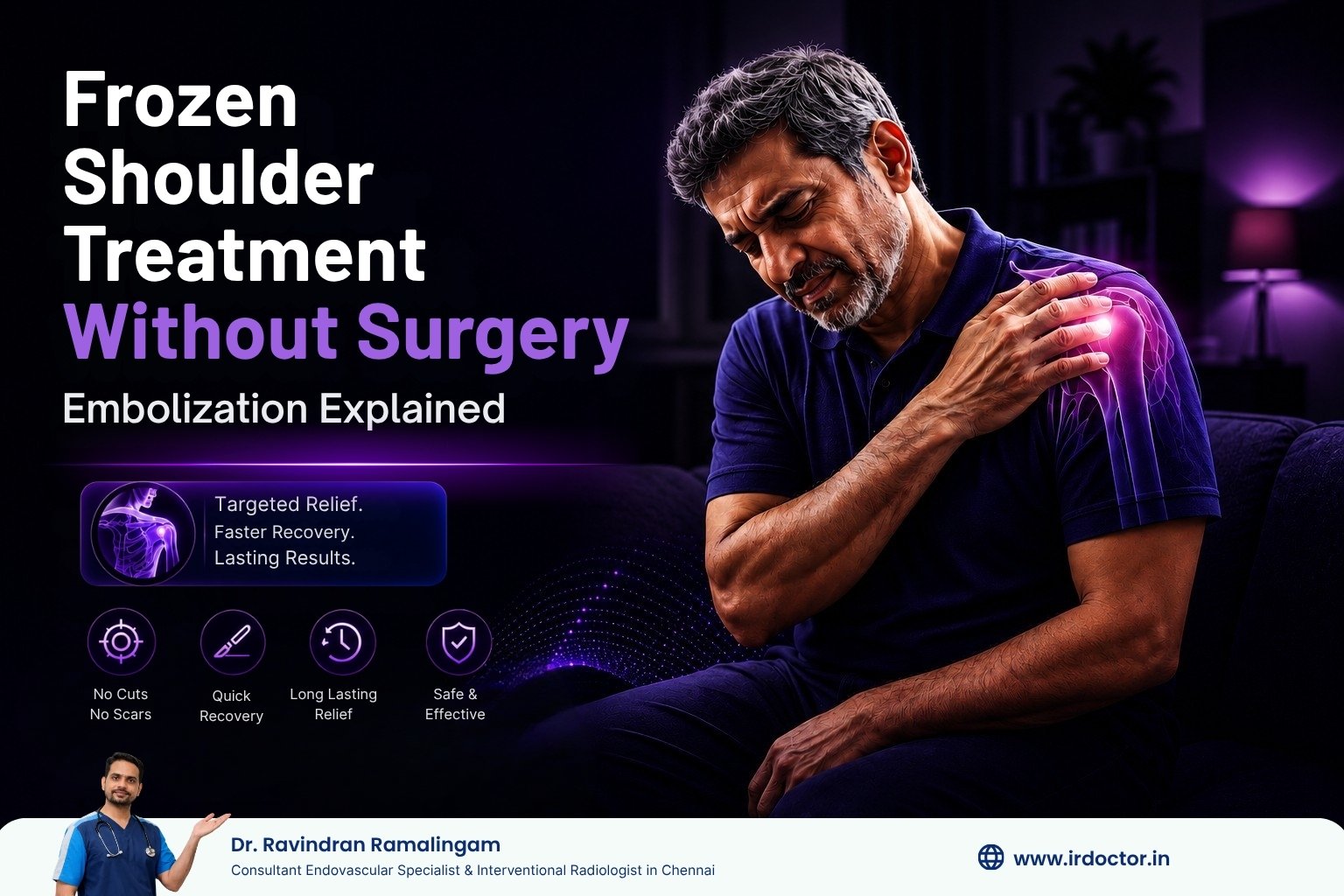 Frozen Shoulder Embolization