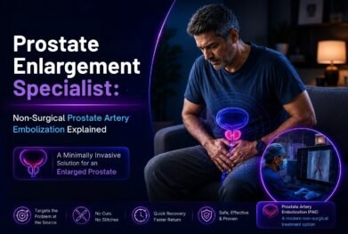 Prostate Enlargement Specialist: Non-Surgical Prostate Artery Embolization Explained